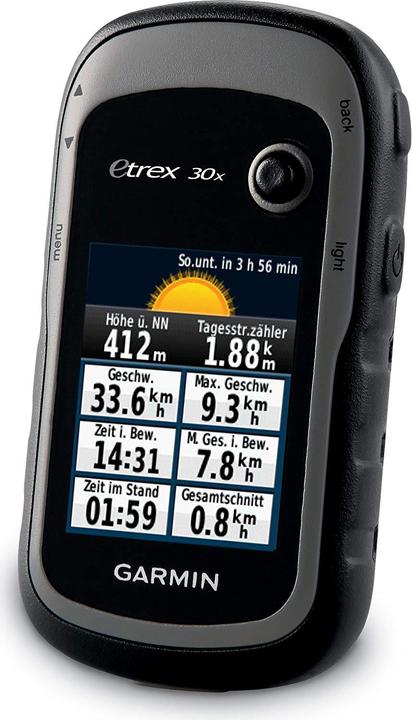Actual product image Garmin eTrex 30x