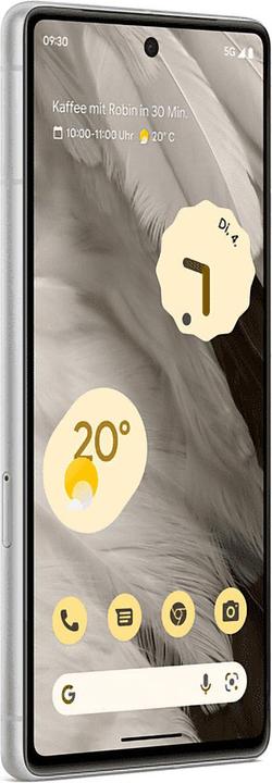 Produktbild Google Pixel 7 (256 GB, Snow, 6.30", SIM + eSIM, 50 Mpx, 5G)