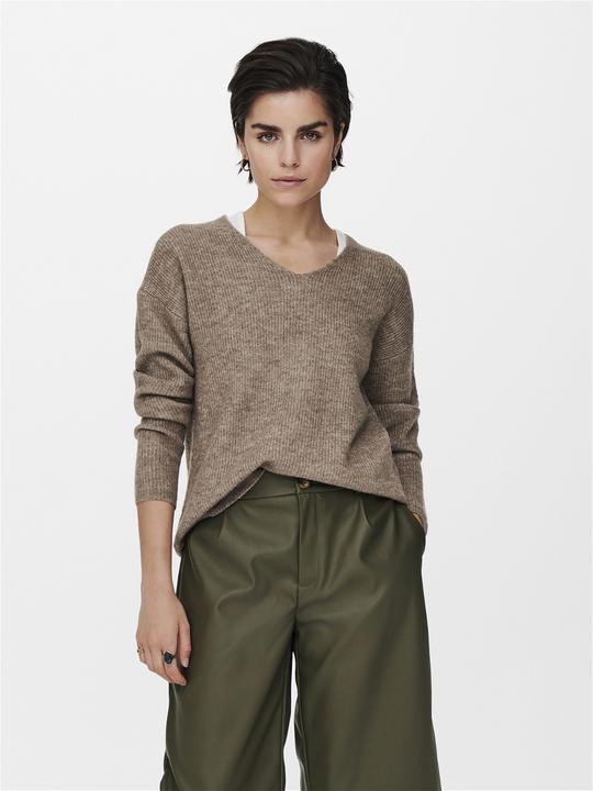 Actual product image Only V-neck knit jumper (L)