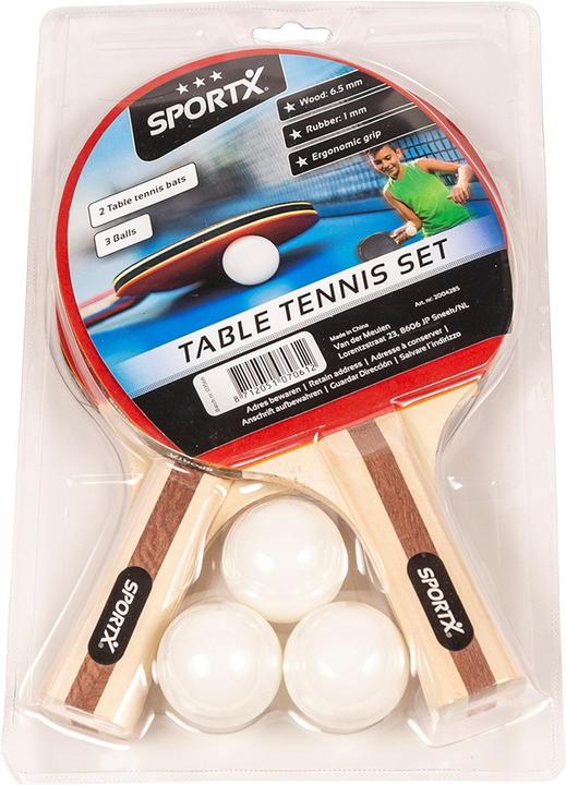 Actual product image Sport X Table Tennis Set incl. Balls in Blister ***