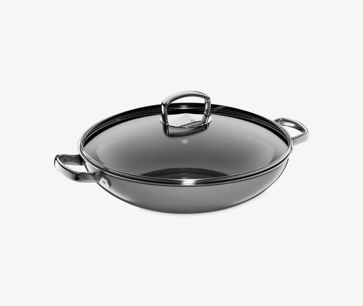 Image du produit WMF Wok gris acier (36 cm, Wok, Acier inoxydable)
