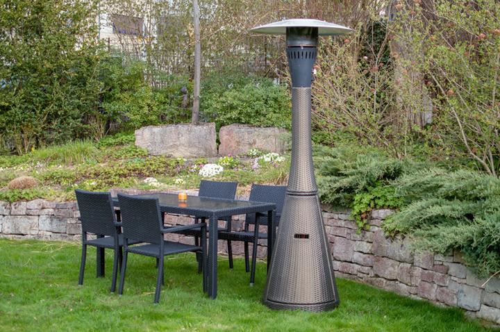 Produktbild Sonnenkönig Heizpilz Rattan 10 kW (10000 W)