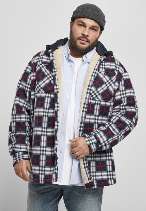 Image du produit Urban Classics Hooded Polar Fleece Overshirt (S)