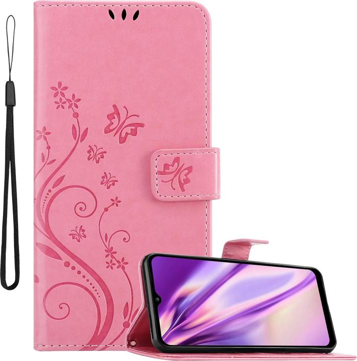 Actual product image Cadorabo Flower Book Cover (Samsung Galaxy A12)