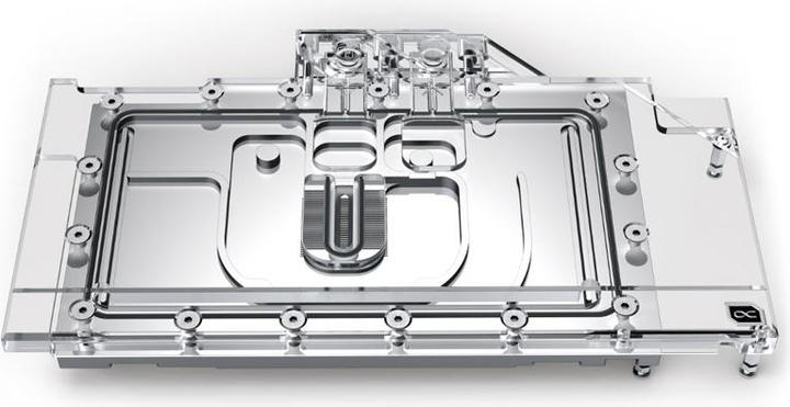 Produktbild Alphacool Eisblock Aurora GPX-N RTX 3090 Ti Suprim X mit Backplate - Acryl + Nickel