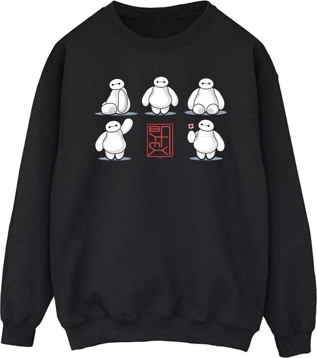 Disney Big Hero 6 Baymax Many Poses Sweatshirt (M)