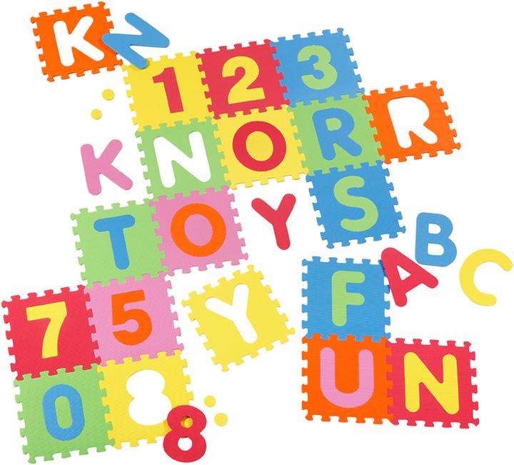 Immagine prodotto Knorrtoys Alfabeto e numeri (30 x 30 cm)