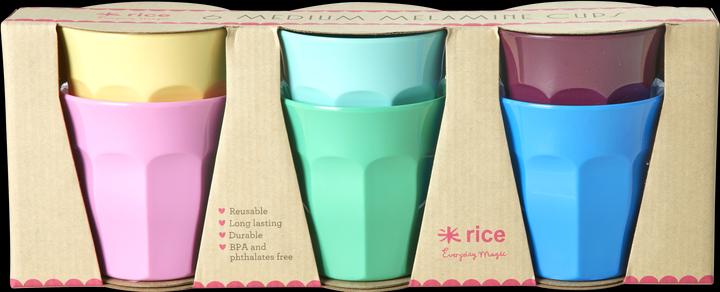 Rice - Melamine Cups - Show Your Colors - Medium