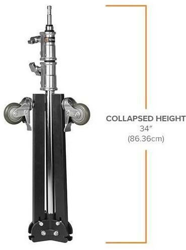 Actual product image Tether Tools Rock Solid Low Boy Roller