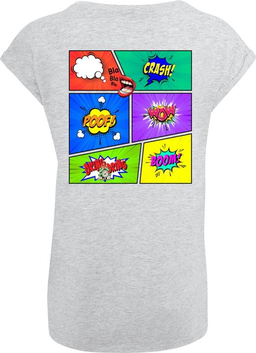 Actual product image Merchcode Ladies Book Comic Extended Shoulder Tee - 112993 (S)
