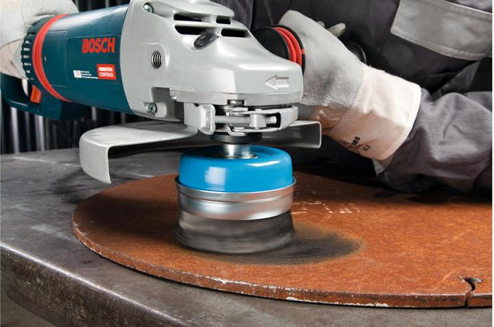 Produktbild Bosch Professional Zubehör PRO Metal heavy Topfbürste, 75 x 0,35 mm, Gewinde (0.35 mm)