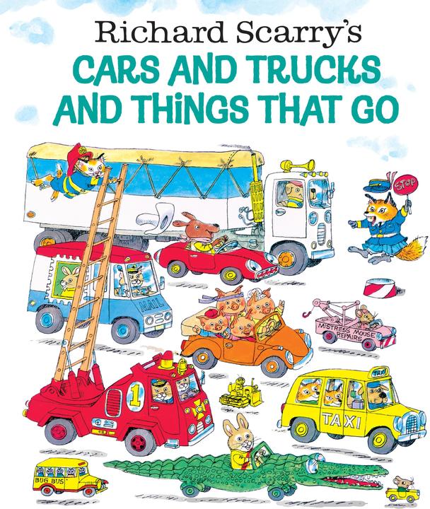 Image du produit Richard Scarry's Cars and Trucks and Things That Go (Anglais, Richard Scarry, 1998)