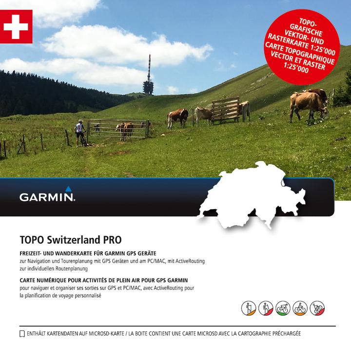 Garmin Topo Switzerland Pro