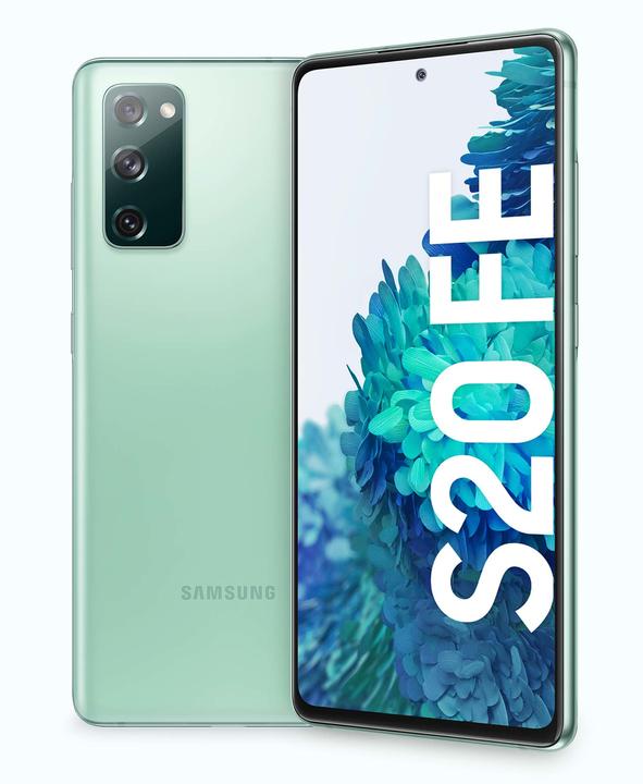 Immagine prodotto Samsung Galaxy S20 FE UE (128 GB, Verde nuvola, 6.50", Doppia SIM, 32 Mpx, 4G)