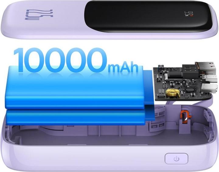 Actual product image Baseus Qpow Pro (10000 mAh, 22.50 W, 22.50 Wh)