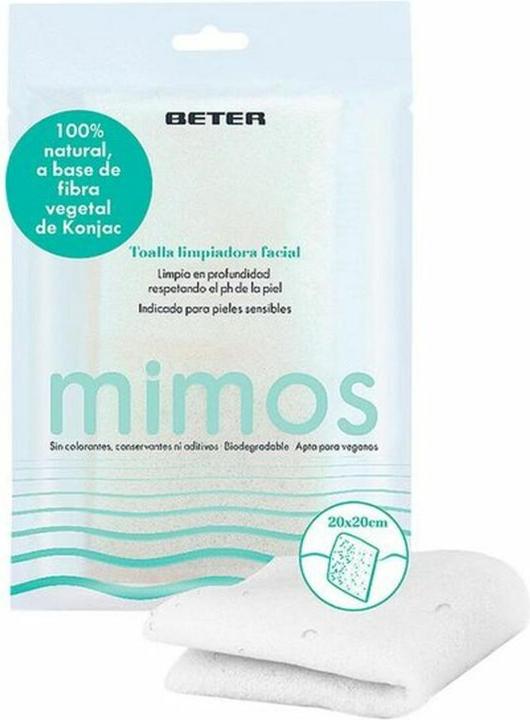 Beter KONJAC TOALLA limpiadora facial-Mimos (Cleaning cloths)