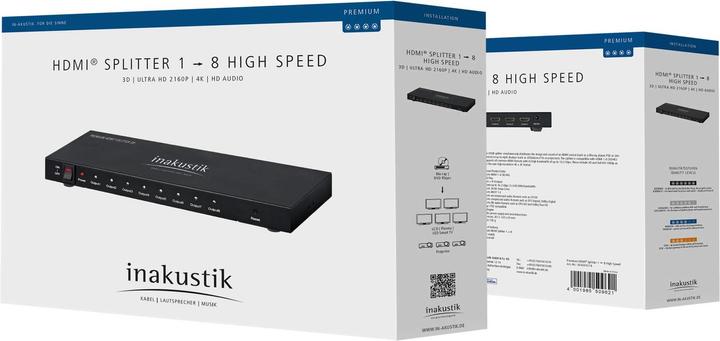 Produktbild Inakustik Premium HDMI Splitter