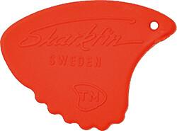 Sharkfin Plectren rot, weich Rel. (25) (25 x)