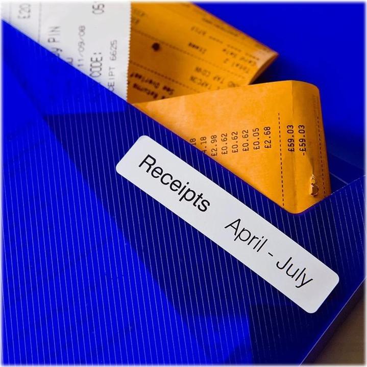 Actual product image Brother DK-11203 File folder labels