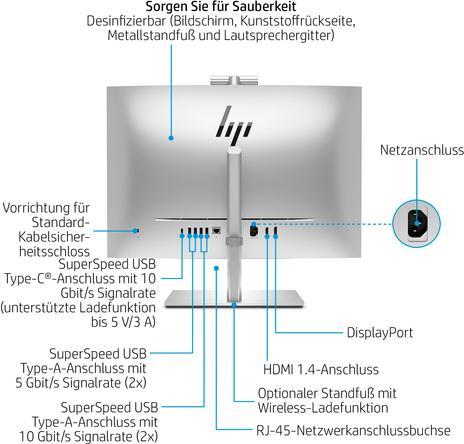 Produktbild HP ELITEONE 840 G9 AIO I7-14700 (Intel Core i7-14700, 16 GB, 512 GB, UHD Graphics 770)