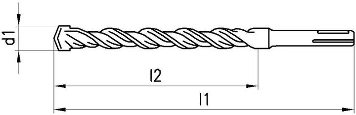 Produktbild Bosch Professional Zubehör Hammerbohrer SDS plus-5, 5 x 150 x 215 mm (5 mm)