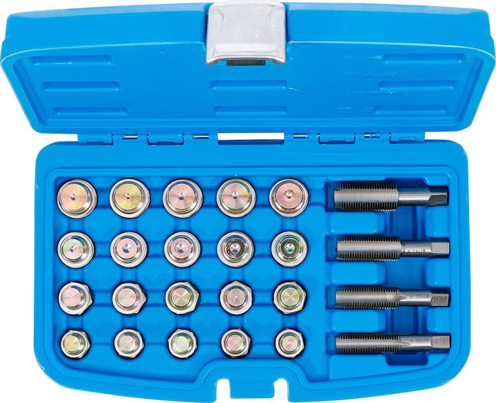 Produktbild BGS Reparatursatz für Öl-Ablass-Gewinde 64-tlg.