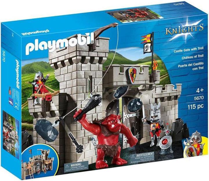 Actual product image Playmobil KNIGHTS Knight's Castle Set, 5670 (5670, Playmobil Knight Rider)