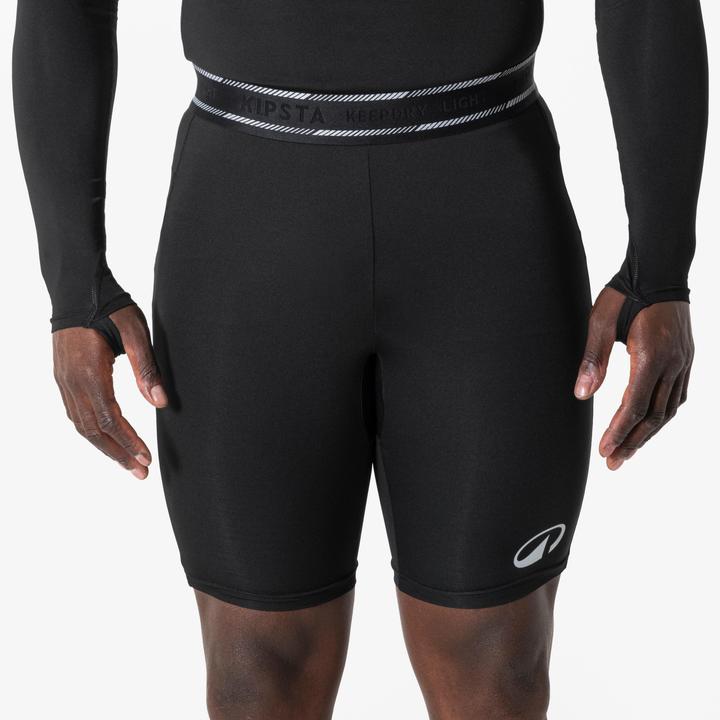 Image du produit Kipsta Sous-Short Football Adulte Noir Keepdry Light (M)