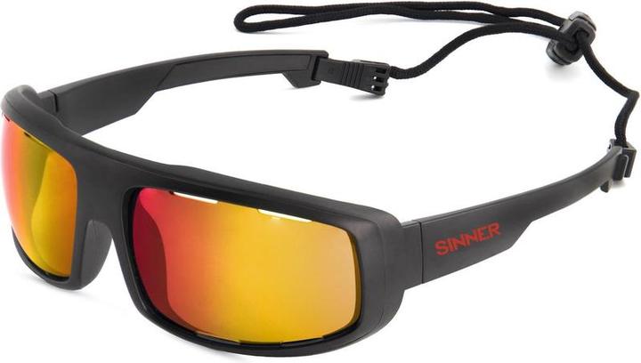 Produktbild Sinner Gear Sünder Apollo Hof Sonnenbrille - Schwarz - Gerichtsobjektiv (Schwarz, Schwarz)
