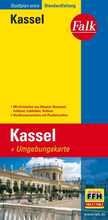 Produktbild Falk Stadtplan Extra Standardfaltung Kassel