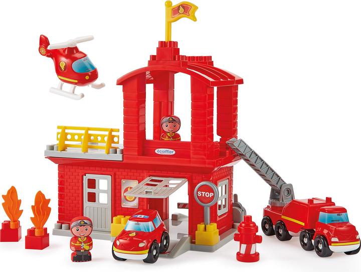 Produktbild Ecoiffier Abrick Feuerwehrstation
