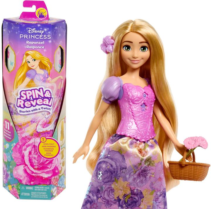 Actual product image Disney Princess Spin and Reveal Wave 1 - Rapunzel