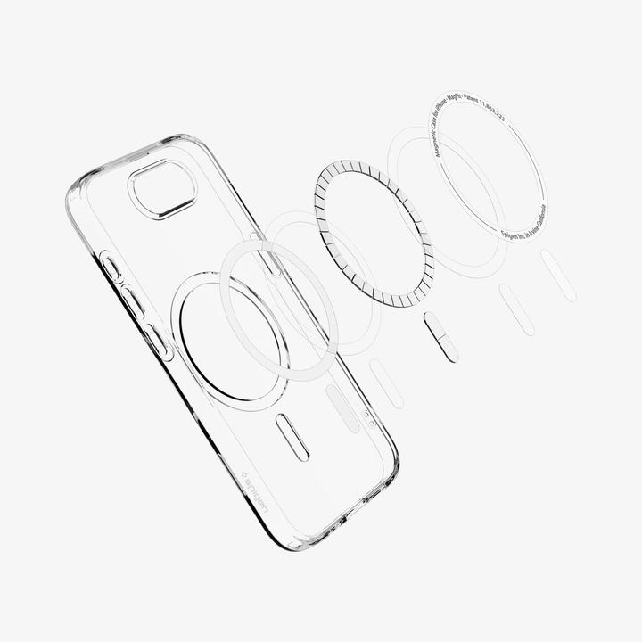 Produktbild Spigen Liquid Crystal MagFit TPU Back Cover Durchsichtig Apple iPhone 16e (Apple iPhone 16e)