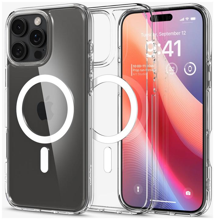 Produktbild Spigen Ultra Hybrid MAG iPhone 16 Pro 6,7" Magsafe biały/white ACS08129 (Apple iPhone 16 Pro)