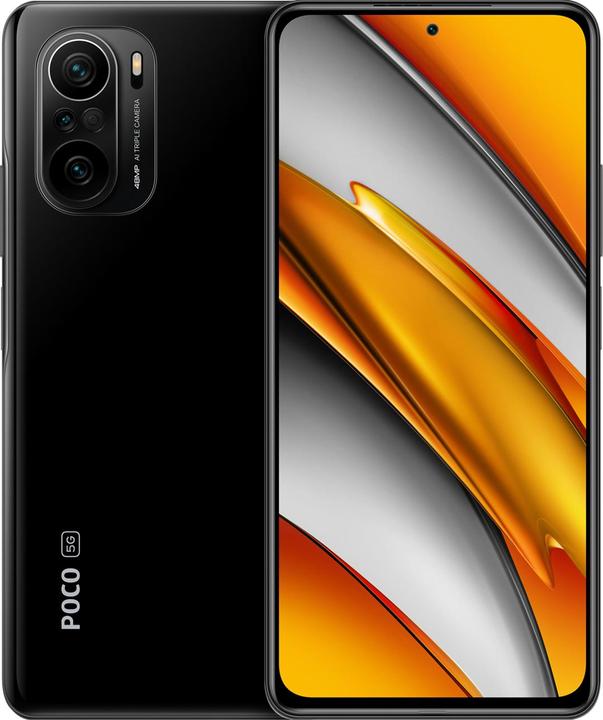 Xiaomi Poco F3 (128 GB, Night Black, 6.67", Dual SIM, 48 Mpx, 5G)