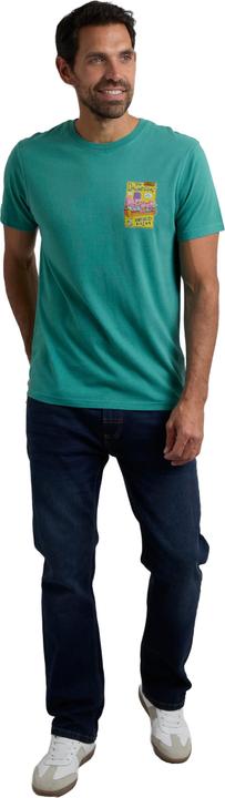 Actual product image Weird Fish Mens Shrimpsons Back Print T-Shirt (4XL)