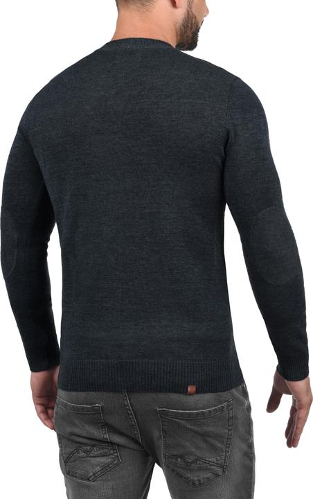 Actual product image Blend Lasse Men's Jumper Knit Pullover With V-Neck Flecked (XXL)