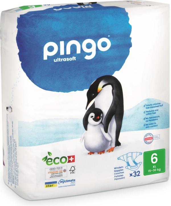 Immagine prodotto Pingo Pannolini ecologici (Dimensione 6, Pacco mensile, 192 Pezzo/i)