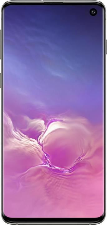 Image du produit Samsung Galaxy S10 (128 Go, Prism Black, 6.10", Double SIM hybride, 16 Mpx, 4G)