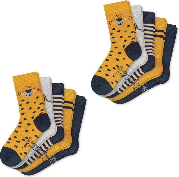 Actual product image Schiesser Leisure socks pattern mix (pack of 10, 19 - 22)