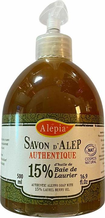 Produktbild Alepia JABÓN DE ALEPO 15% de bayas de laurel 500 ml (Flüssigseife, 500 ml)