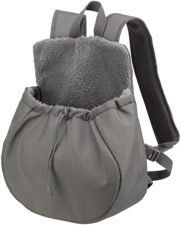 Actual product image Trixie Molly Front Bag, 25 × 38 × 17 cm, Grey (Dog, Reflectors)