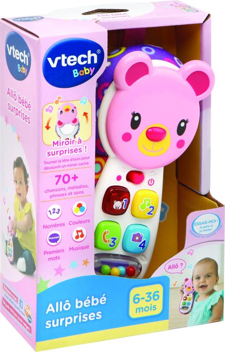 Image du produit VTech Allô Bébé surprises rose (Français)