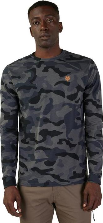 Actual product image Fox Tee 23 F-Head Ls Tech Blk Cam L (L)