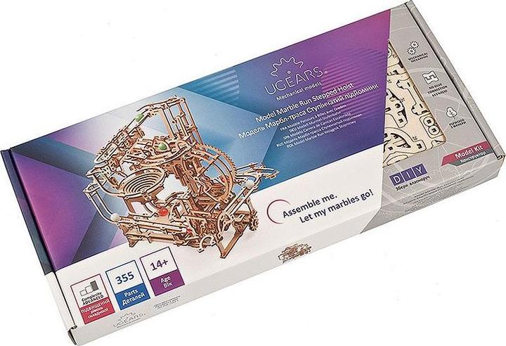 Produktbild Ugears Murmel-Stufenbahn