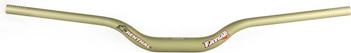 Produktbild Renthal V2 Fatbar Riser Lenker, 35.0mm, 820x50mm, 9°/5°, gold (35 mm)