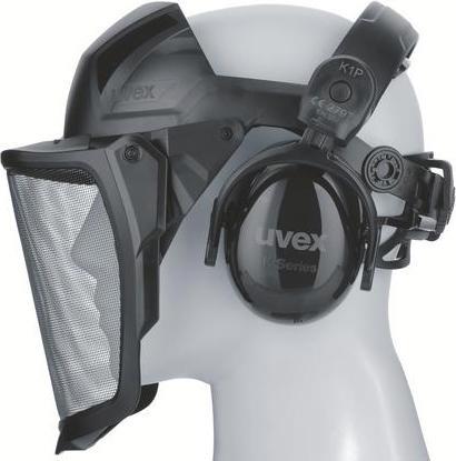 Produktbild Uvex Safety 9790215 Netzvisier Schwarz