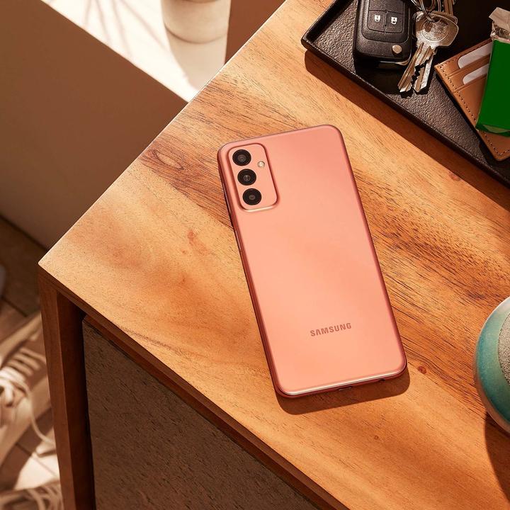 Actual product image Samsung M23 SM-M236 4+128GB DS 5G ORANGE COPPER OEM (128 GB, Orange, Dual SIM, 3G)