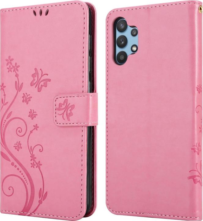Actual product image Cadorabo Flower Book cover (Samsung Galaxy A32 5G)
