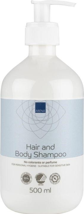 Produktbild Abena Hair & Body Shampoo,, 500 ml, no colorants or perfume (500 ml, Flüssiges Shampoo)